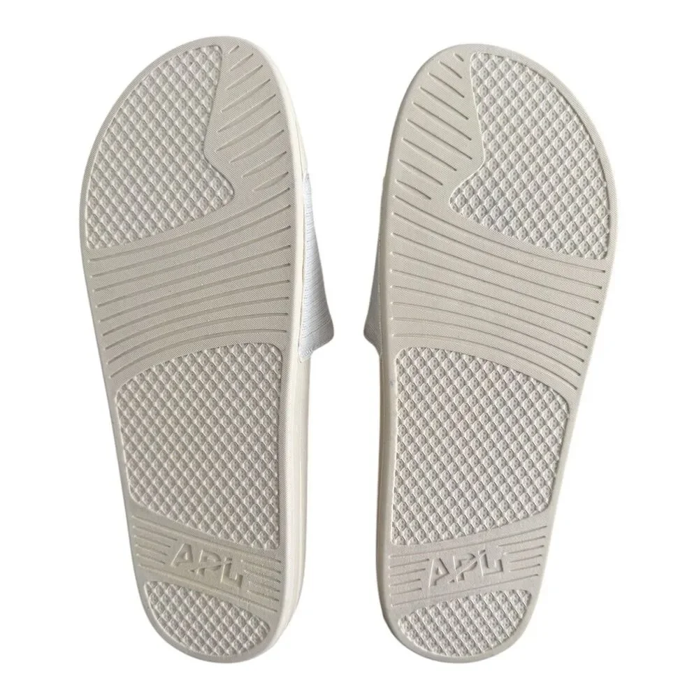 Athletic Propulsion Labs (APL) Big Logo TechLoom Men's Size 14 Multi Slides $130